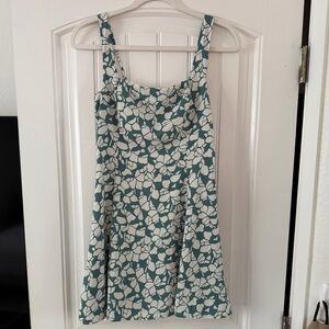 Abercrombie & Fitch Women's Squareneck Mini Dress